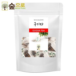 구기자차 25티백 숲으로허브 삼각티백, 2개, 25개입, 25g, 1g