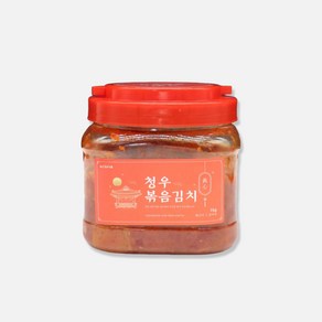 [청우김치]제대로 볶아 맛있는 볶음 김치, 2개, 1kg