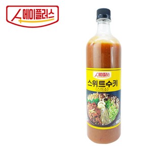 [에이플러스] 월남쌈 샤브샤브 스위트수키소스, 1.1kg, 1개