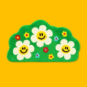 [위글위글]빨아쓰는 주방 욕실 부드러운 발매트 - Foest