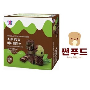 배스킨 초코나무숲 미니웨하스 100g, 2개