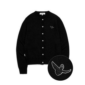 마크곤잘레스 WOMENS ANGEL ROUND NECK CARDIGAN - BLACK Z241WCD030099 562931