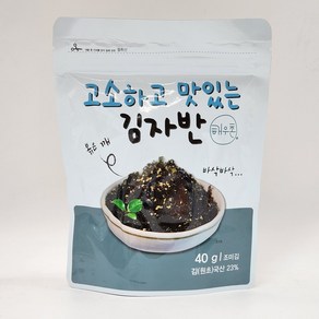 해우촌 고소하고 맛있는 김자반 40g 파래 돌김 김자반 볶음 돌자반, 1개