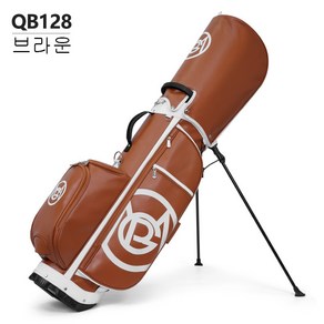 피지엠 스탠드백 여성골프백 방수 경량 QB128, 브라운계열, 브라운계열