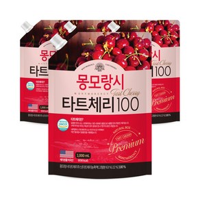[임박특가] 내추럴박스 _ 몽모랑시 타트체리 1 000ml [소비기한 25년 09월 18일], 1000ml, 4개