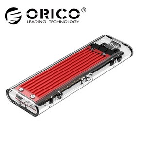 [오리코 국내정품] ORICO TCM2-C3 USB-C타입 NVMe M.2 외장케이스, TCM2-C3(레드), 1개