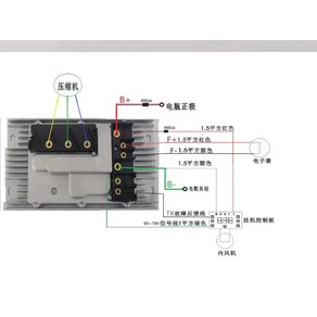 차량용 화물차 무시동 에어컨 중장비 12V 차박 캠핑카 24V 대형차 차, 10 실내기, 1개