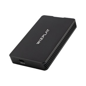 위즈플랫 TUB4000P NVMe SSD 외장하드 썬더볼트4 USB4 포터블 외장SSD 정품SSD 장착, 1TB