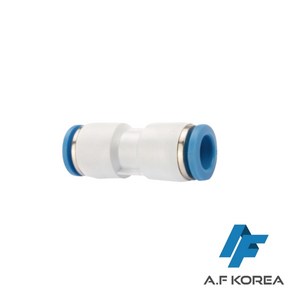 일자 PU타입 원터치 피팅 휘팅 니플 (10EA) [에이에프코리아], FPU04, 10개