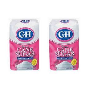 C&H 퓨어 Ganulated 화이트 슈가 4.53kg C&H Pue Cane Ganulated White Suga (10 lbs.), 1개