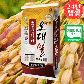 철원 3대명품쌀 프리미엄햅쌀 친환경농법 당일도정 산지직송 철원오대쌀 10kg(상등급), 1개