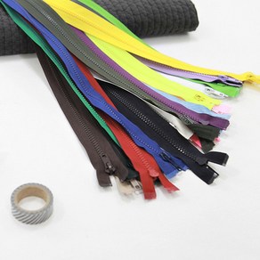 5호 점퍼지퍼 : 비슬론 63cm 18colo 12175, 블랙, 1개