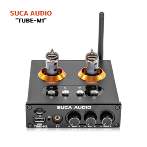 진공관 앰프 미니 SUCA TUBE-M1 dac 리시버 헤드폰 스피커, GE5654튜브(강화)