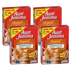 Aunt Jemima Oiginal Pancake & Waffle Mix 앤트 제미마 오리지널 팬케익 & 와플 믹스, 907g, 4개