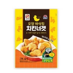 [BS푸드몰]사조오양 바삭킹 치킨너겟, 5개, 1kg