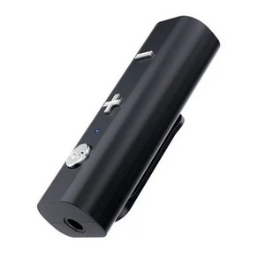 Essage Bluetooth 5.0 수신기 무선 어댑터 3.5mm 잭 이어폰 스피커 헤드폰 Aux 오디오 음악, Black