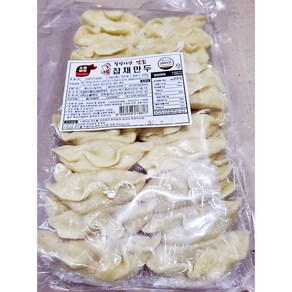 소울마켓 칠성시장 명물수제잡채만두(600g) X10 김치, 600g, 10개