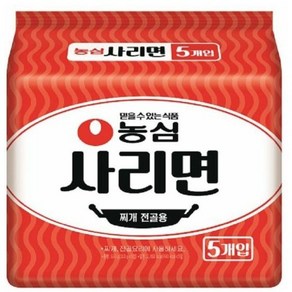 농심 사리면 110 g, 10개