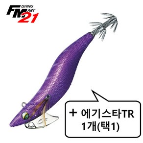 다이와 에메랄다스보트RV3.5퍼플+에기스타TR3.5호30g, 4-케이무라이소스지에비, 1개