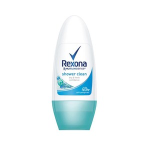 Rexona Roll on Showe Clean 레소나 롤온 샤워 클린, 1개, 50ml