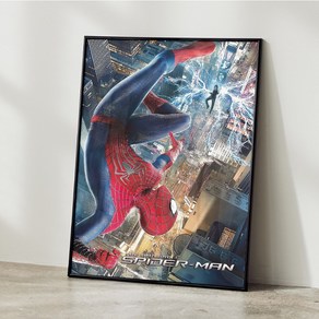 스파이더맨 포스터 영화액자 거실 인테리어 아이언맨 마블포스터 18, A4 사이즈(210x297mm), A4포스터만 구매