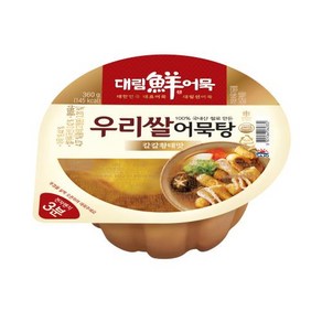 우리쌀 어묵탕 360g 사조대림 냉장, 1개