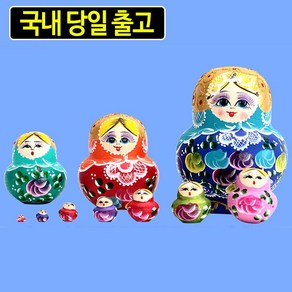 러시아인형 마트료시카 4종 10단