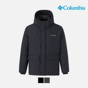 COLUMBIA 남성 심플 하프패딩다크그레이 C54-YMD307 646096