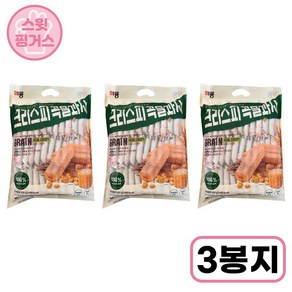 미룡 크리스피곡물과자 3봉 / 어른 어린이 영양간식, 650g, 3개