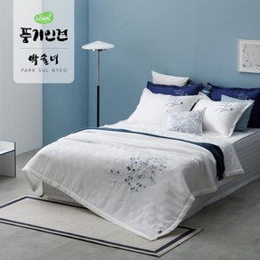 박술녀풍기인견(설화) ARS 10%(16900원) 혜택 [Q] 박술녀 풍기인견 100% 자수 침구세트 (설화)