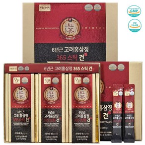 정원삼 6년근 고려홍삼정 365스틱 건 10g x 30포