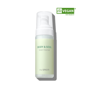 [더샘] #비건 약산성 거품타입 여성청결제# 바디 앤 소울 이너 클렌져 150ml Body & Soul Inne Cleanse VEGAN, 1개