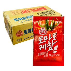 오뚜기 토마토 케찹 일회용, 400개, 8g