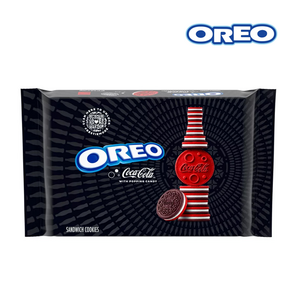 [OREO] 미국 콜라맛 오레오 코카콜라맛 한정판 303g Edition OREO Coca-Cola Cookies, 1개