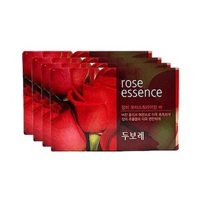 해피바스 두보레 장미 모이스춰 비누 4입, 100g, 4개