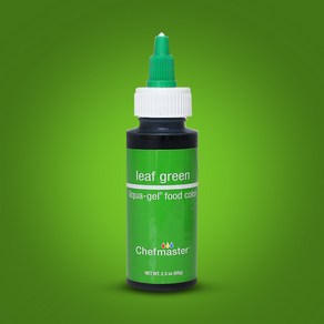 셰프마스터 리쿠아젤 식용색소 리프그린, 65g, 1개