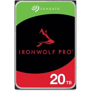 Seagate IonWolf Po 20TB Entepise NAS 내장 HDD – CMR 3.5인치 SATA 6Gbs 7200RPM RAID 네트워크 연결 스토리지용 256, HDD Po(New), 22TB