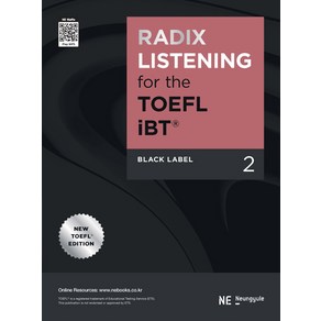 Radix Listening for The TOEFL IBT Black Label 2