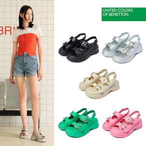 베네통 BENETTON 크리스탈 쥬얼 샌들