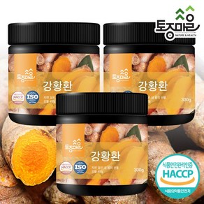 토종마을 HACCP인증 강황환 300g X 3개, 옵션선택