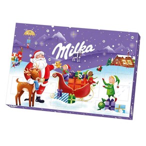 밀카 2024 초콜릿 어드벤트 캘린더 Milka Advent Calenda 1 x I Advent Calenda, 1개, 200g