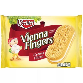 [미국직배송]키블러 비엔나 핑거 샌드위치 쿠키 340g Keebler Vienna Fingers Sandwich Cookies