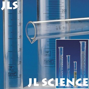 (JLS) PMP(TPX) Cylinde 플라스틱 메스실린더 TPX메스실린더 투명플라스틱 PMP메스실린더, 10ml 1ea