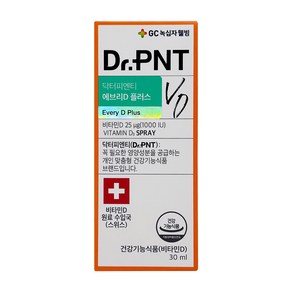 [정품] 닥터피엔티 에브리D플러스 1000iu 에브리디플러스 비타민D3 K2 vitamin D vitamin K2, 1개, 30ml