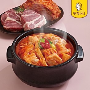 원할머니 [원할머니] 부드러운 고기 듬뿍 김치찌개 500g x 6팩, 6개