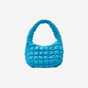 COS Quilted Mini Bag Bight Tuquoise 코스 퀼티드 미니백 브라이트 터콰이즈 0973537041