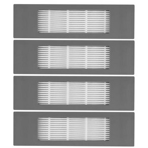 로봇 진공 청소기용 Ecovacs 필터 Deebot N10 N10 Plus 예비 교체 망 액세서리 스위핑 부품 4 팩, 1개