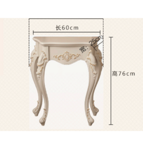 유럽풍 엔틱 현관 콘솔 미니 원목 예쁜 거실 복도 포인트 화이트 화장대 인테리어가구