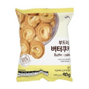 [무료배송]신흥 신흥 버터쿠키 1box (80g ), 20개, 80g