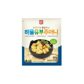 한성 해물 유부주머니 600g, 1개